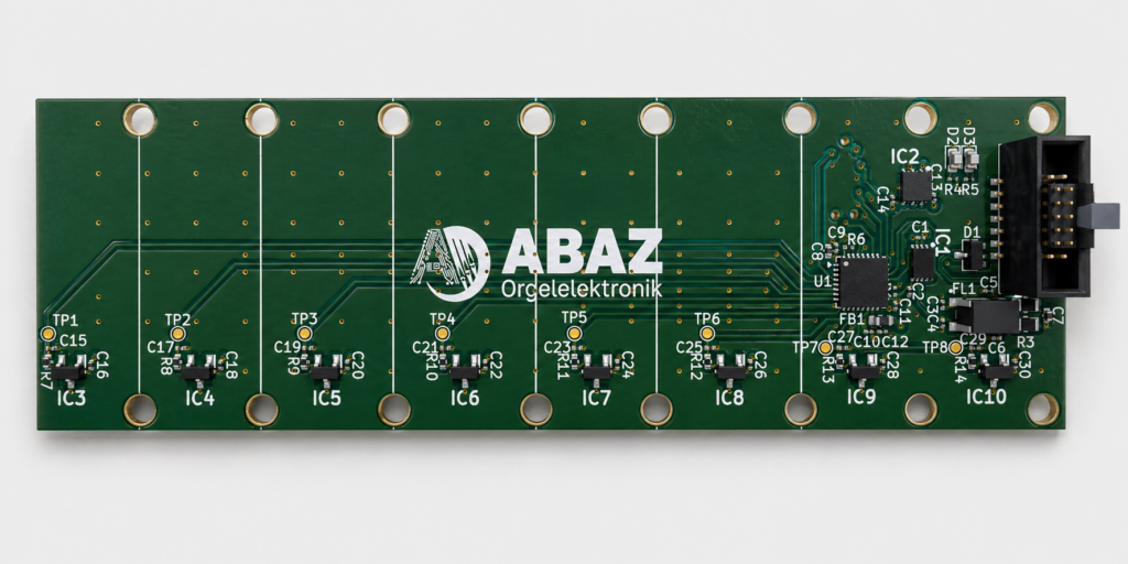 Platine für das Hall’sche Kontaktsystem